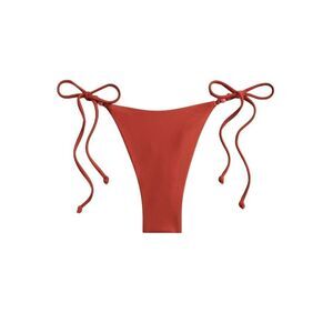 J. Crew Curved Waist Cheeky String Bikini Swim Bottoms With BeadS XXL NEW BH520